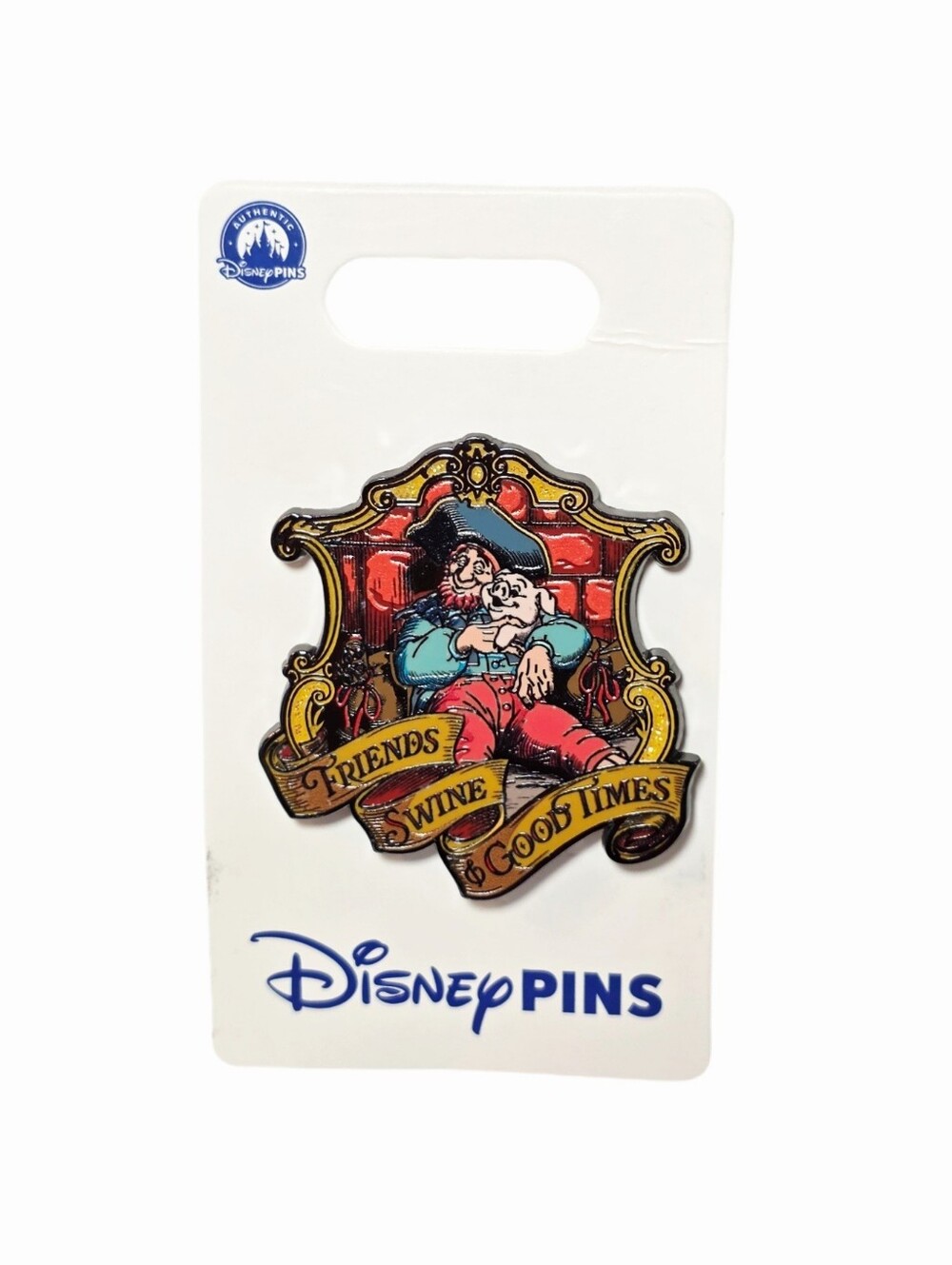 Disney Parks "Friends, Swine & Good Times" Pirates Of The Caribbean Pin - NWT